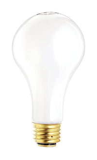 Satco 50/100/150 W A21 Three Way Bulb A-Line Incandescent Bulb E26 (Medium) Soft White (Pack of 12)