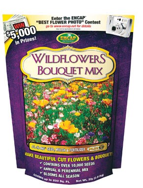 Encap 10809-6 Wildflowers Bouquet Mix, 2 Pounds