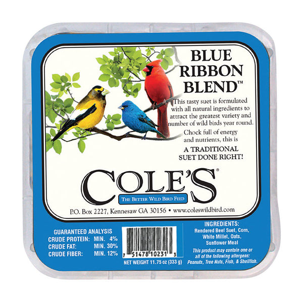 Cole's Blue Ribbon Blend Wild Bird Food 11.75 oz