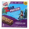 Clif Kid Zbar Organic Kid Zbar Protein - Chocolate Chip - Case of 6 - 1.27 oz.