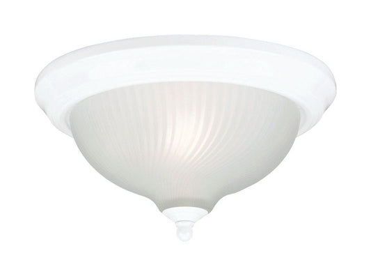 Westinghouse  8 in. H x 11-1/2 in. W x 11-1/2 in. L White  Ceiling Fixture