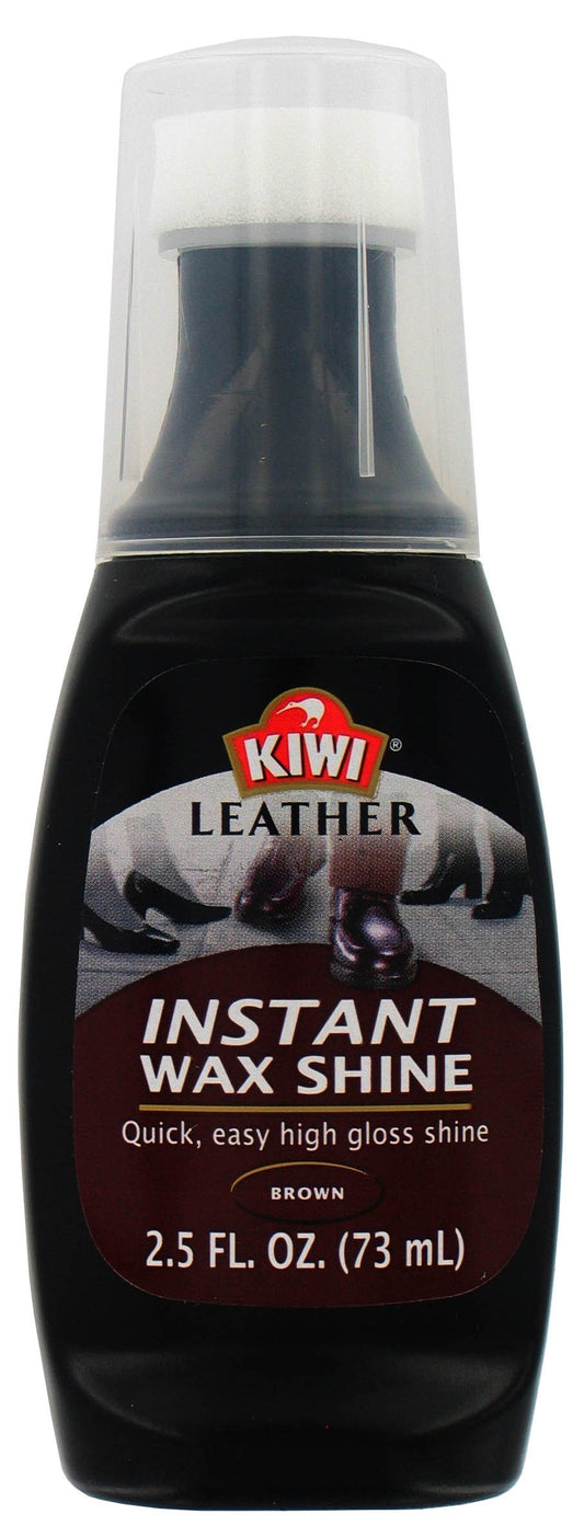 Kiwi 11532 2.5 Oz Brown Leather Instant Wax Shine