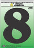 Hy-Ko 6 in. Black Plastic Number 8 Mounting Screws 1 pc. (Pack of 5)
