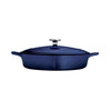 4 Qt Enameled Cast-Iron Series 1000 Covered Braiser - Gradated Cobalt