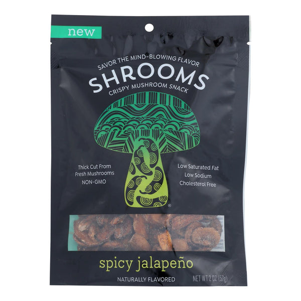 Hongos - Champiñones crujientes con chile jalapeño - Caja de 12 - 2 oz