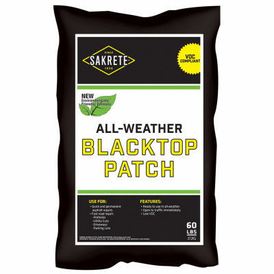 All Weather Blacktop Patch, 60-Lb.