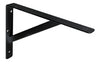 Knape & Vogt Black Steel Super Duty Bracket 22 in. L 1200 lb