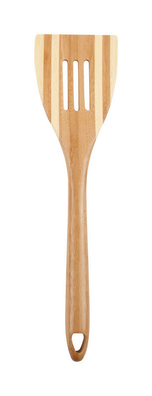 Core Kitchen 12 in. L Brown Bamboo Slotted Spatula (Pack of 6)