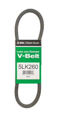 Mitsuboshi Super KB 5LK260 V-Belt 0.63 in. W X 26 in. L For Riding Mowers