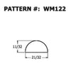 Alexandria Moulding 11/16 in. x 8 ft. L Prefinished Beige Pine Moulding (Pack of 10)