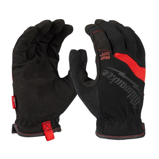 Milwaukee  FreeFlex  Spandex/Synthetic Leather  Work Gloves  Black/Red  L  1 pair
