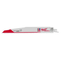 Milwaukee The AX SAWZALL 9 in. Bi-Metal Reciprocating Saw Blade 5 TPI (Pack of 10)