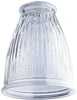 Westinghouse 8147900 2-1/4" Crystal Clear Pleated Shade (Pack of 6)