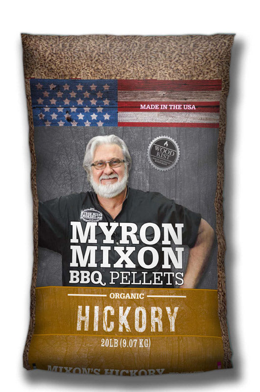 Myron Mixon All Natural Hickory Wood Pellets 20 lb