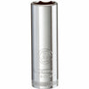 SAE Socket, Deep, 6-Point, 7/16-In., 1/4-In. Drive