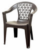 Adams Penza 1 person Earth Brown Polypropylene Stackable Chair