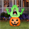 Ghostbusters  LED  Prelit Slimer Pumpkin  Inflatable