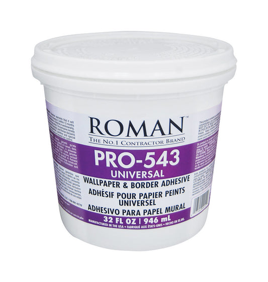 Roman PRO-543 Universal Medium Strength Synthetic Polymer Adhesive 32 oz