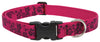 Lupine Pet Original Designs Multicolor Plum Blossom Nylon Dog Adjustable Collar