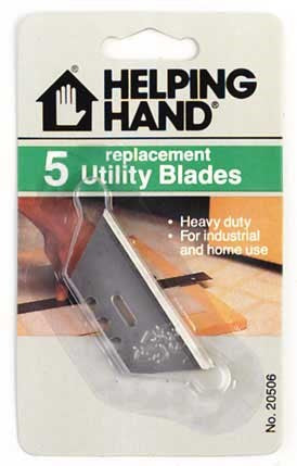 Helping Hand 20506 Utility Knife Blades (Pack of 3)