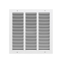 Ta Industries Air Return Grille 6 " X 6 " Powder Coated, White Shrink Wrapped