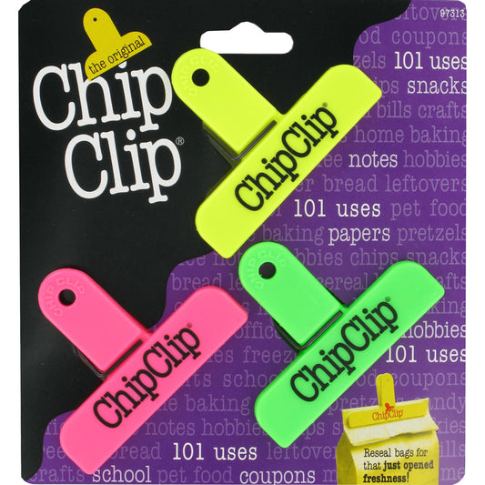 Chip Clip Assorted ABS Plastic Bag Clips