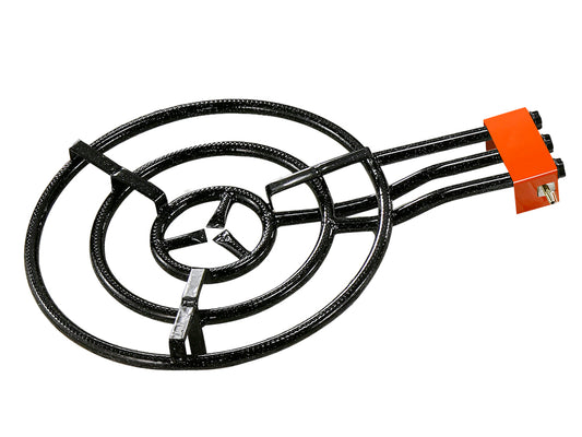 Magefesa Extra Large Indoor/Outdoor Three Knob Paella Pan Burner 16 Middle x 24 Outer Dia. in.