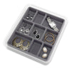 Whitmor 1.5 in. H X 9 in. W X 8 in. L Plastic Stackable Jewelry Tray