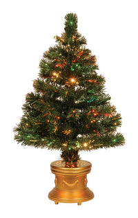 National Tree Company LED <4 ft. LED LED 0 ct Radiance Color Changing Fiber Optic Tree