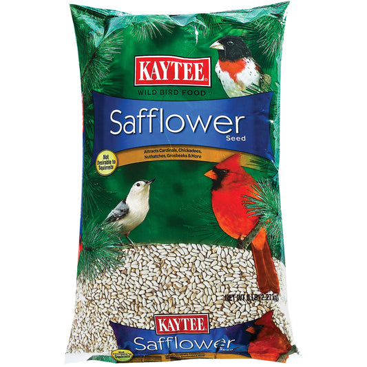 Kaytee Safflower Songbird Safflower Seeds Wild Bird Food 5 lb