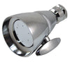 PlumbCraft Chrome Brass 1 settings Adjustable Showerhead 2 gpm