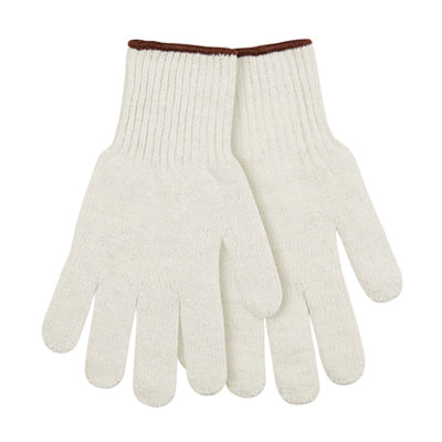 XL WHT Poly/Cott Glove (Pack of 12)