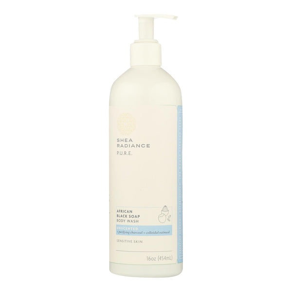 Shea Radiance - Gel de baño sin fragancia - 1 unidad - 16 oz