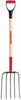 Razor-Back  48.75 in. L x 9 in. W Steel  Rake  Wood