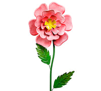 Alpine Metal Multi-color 16 in. H Rose Outdoor Garden Stake (Pack of 4)