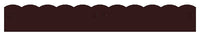 Border Edging, Scalloped Top, Bronze, 5 x 36-In.