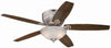 Westinghouse  Carolina  52 in. Brushed Nickel  Brown  Indoor  Ceiling Fan