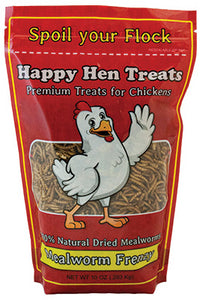 Poultry Treats, Mealworm, 10-oz.