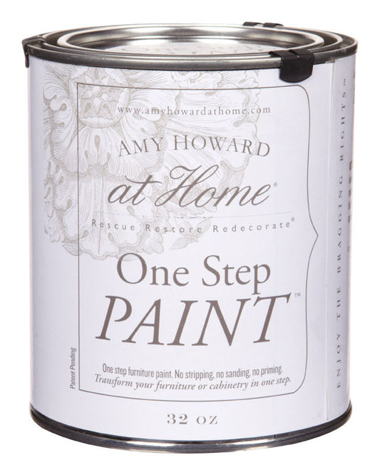 Amy Howard at Home Flat Chalky Finish Luxe Grey Latex One Step Paint 32 oz. (Pack of 2)