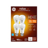GE Relax HD A19 E26 (Medium) LED Light Bulb Soft White 40 Watt Equivalence 4 pk