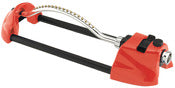 Dramm 10-15001 18" Red Premium Metal Oscillating Sprinkler With Brass Nozzle Jets