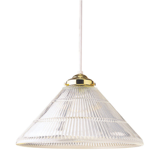 Westinghouse Pendant Ceiling Fixture G-25 10 In. Dia Pb,White Uses 1 Med Base Bx