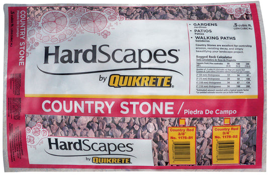 Quikrete  HardScapes  Red  Decorative Stone  50 lb.