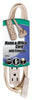 Southwire Slender Plug Indoor 6 ft. L Beige Extension Cord 16/3 SPT-2