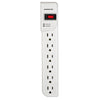 Monster Just Power It Up 4 ft. L 6 outlets Surge Protector White 540 J