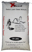 X-Seed 440as0108uc-20 Select Lawn Seed Mixture 20# Bag