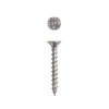 SPAX No. 14 x 1-1/2 in. L Phillips/Square Flat Head Zinc-Plated Steel Multi-Purpose Screw 12 each (Pack of 5)