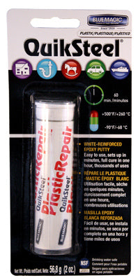 Blue Magic QuikSteel High Strength Paste Automotive Epoxy 2 oz. 1 pk (Pack of 6)
