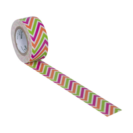 Duck 0.75 in. W x 180 in. L Multicolored Zig Zag Duct Tape (Pack of 6)