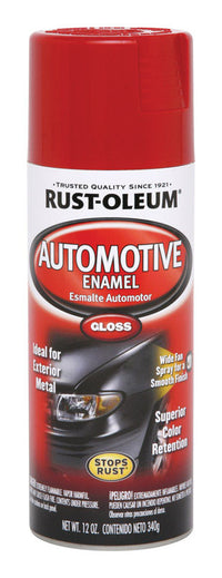 Rust-Oleum Automotive  Gloss Cherry Red Enamel Spray Paint 12 oz (Pack of 6)